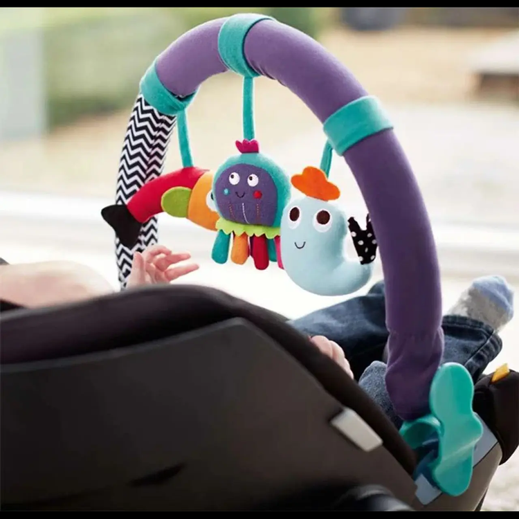 Arco Estimulación Sonajero para Coche y Cuna