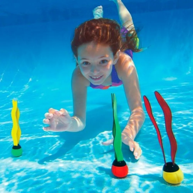 Juego de Piscina 3 Pelotas con Algas