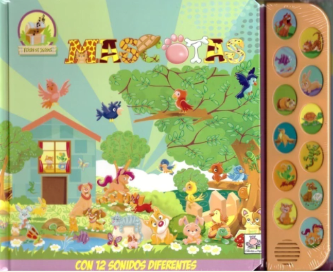 LIBRO TESORO DE SONIDOS MASCOTAS