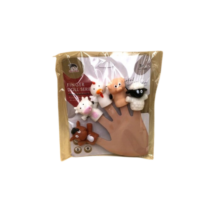 SET DE TITERES ANIMALES DE LA GRANJA * 5