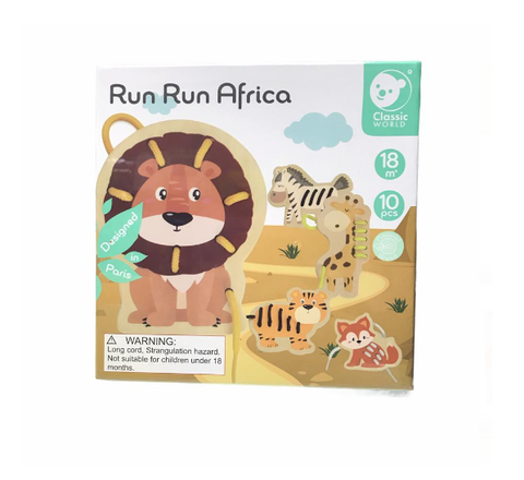 Juego de Hilar Animales del África