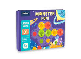 Juego Magnético de Lógica Diversión Monstruosa