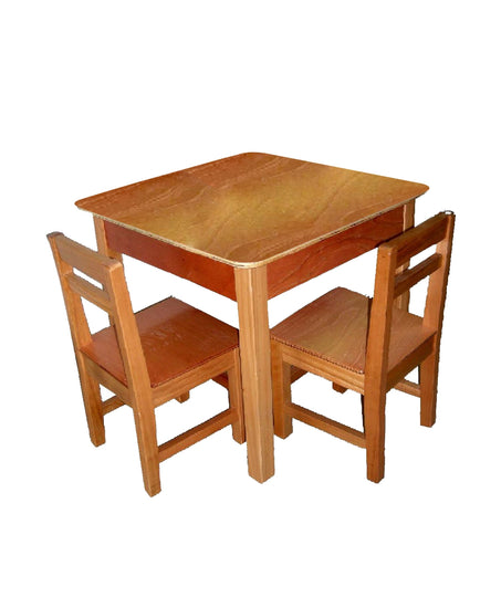 Mesa Kinder 70x70 blanca