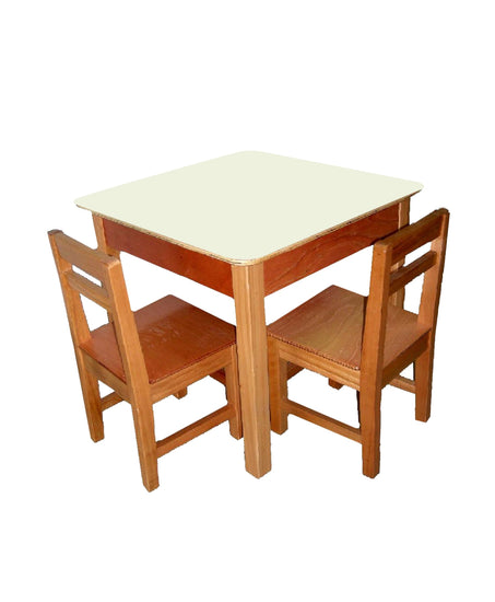 Mesa Kinder 58x58 Blanca