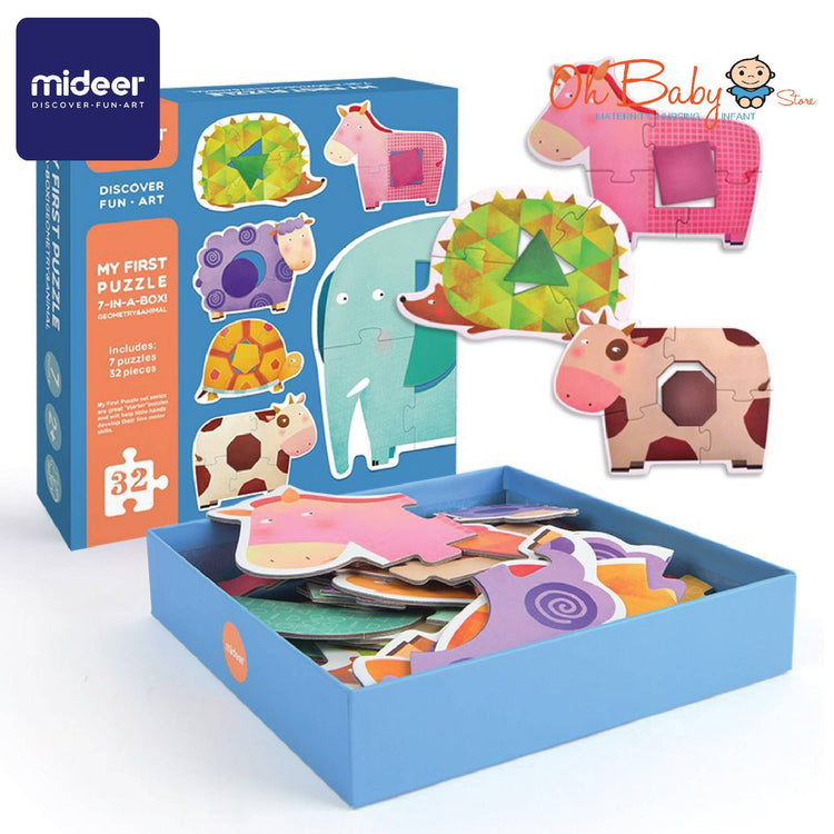 Mi Primer Puzzle Geometría y Animal