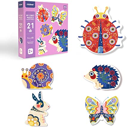 Mi Primer Puzzle Jardín - Mideer