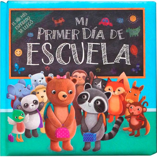 Libro Luna Azul-Creciendo. Mi Primer día de Escuela