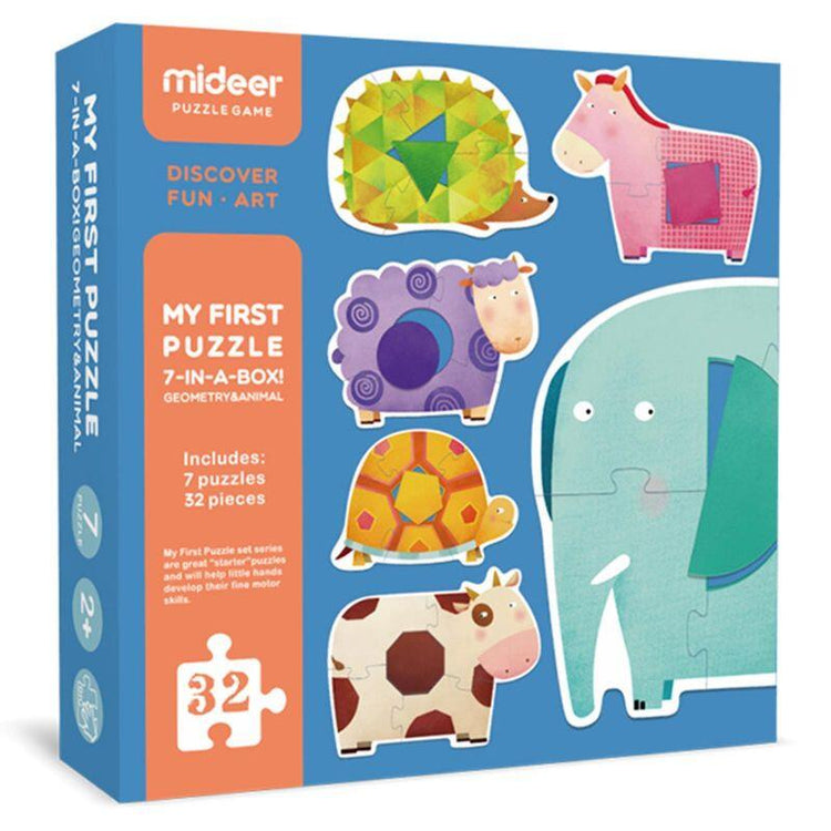 Mi Primer Puzzle Geometría y Animal