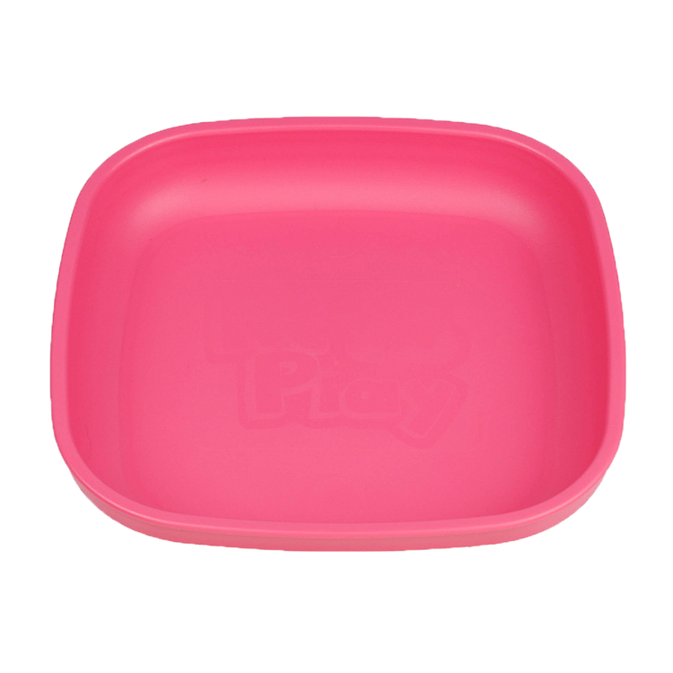 Plato Plano Ecológico Infantil Fucsia