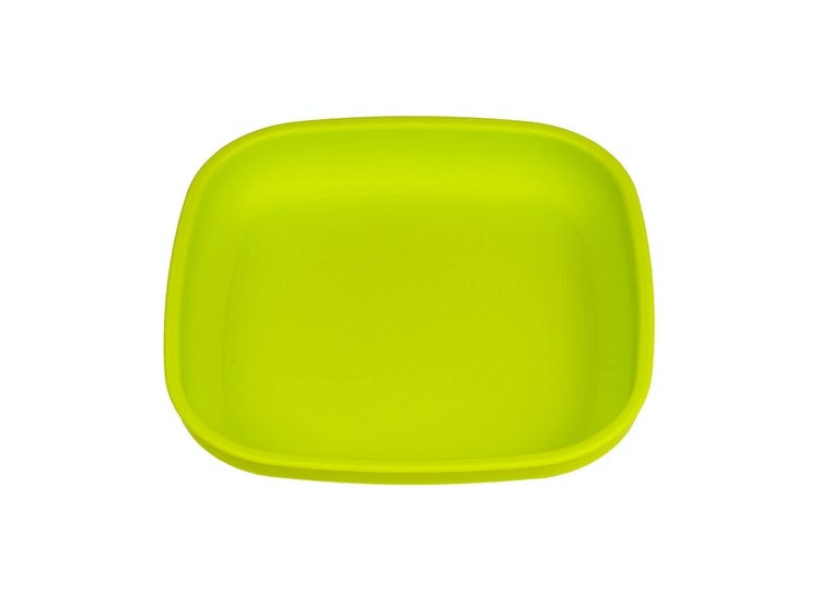 Plato Plano Ecológico Verde Limón