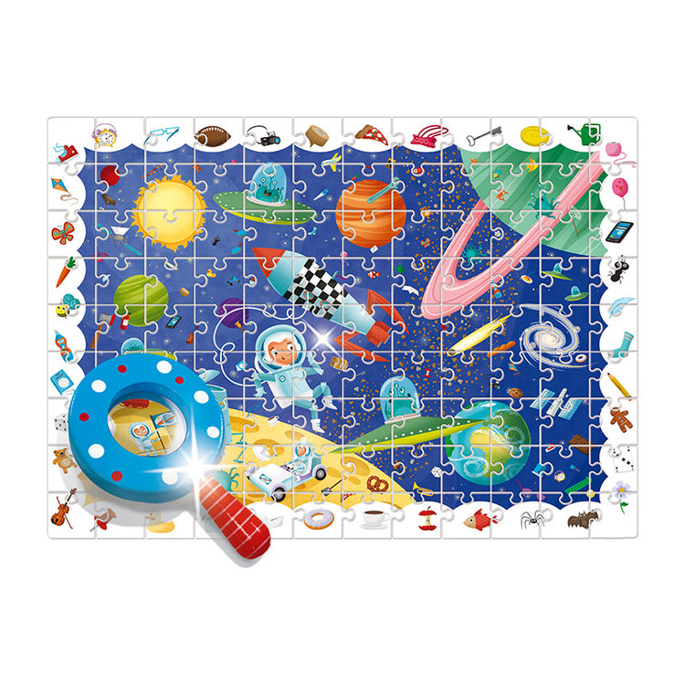 Puzzle Detective en el Espacio