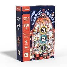 Puzzle Irregular Cohete Espacial
