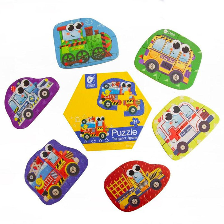 Puzzle Transporte