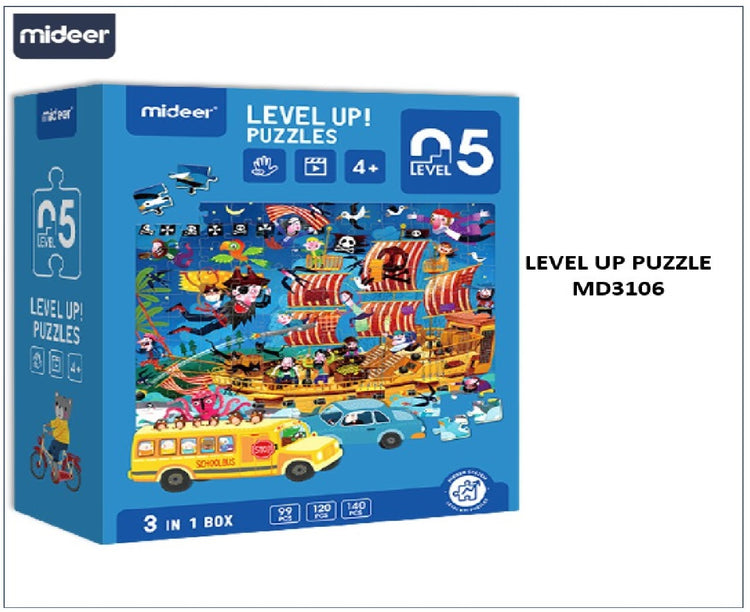 Puzzle 3 en 1 Aventuras Nivel 05
