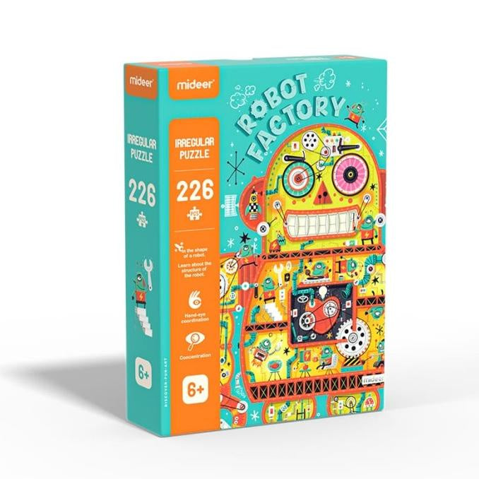 Puzzle Irregular Fabrica de Robot