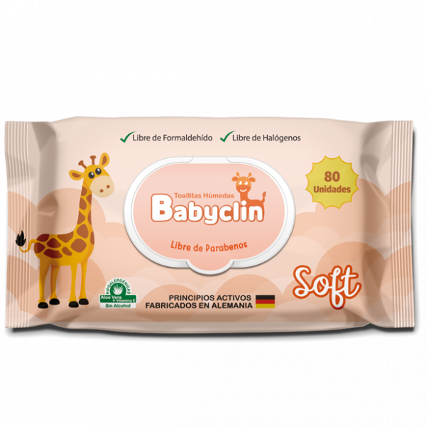 Toallas Húmedas Babyclin Soft