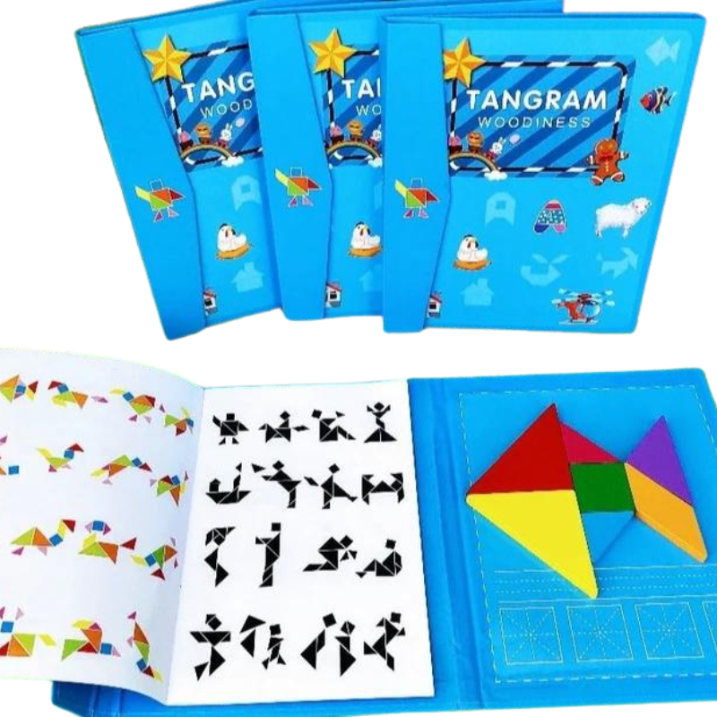 TANGRAM MAGNETICO Maderitas