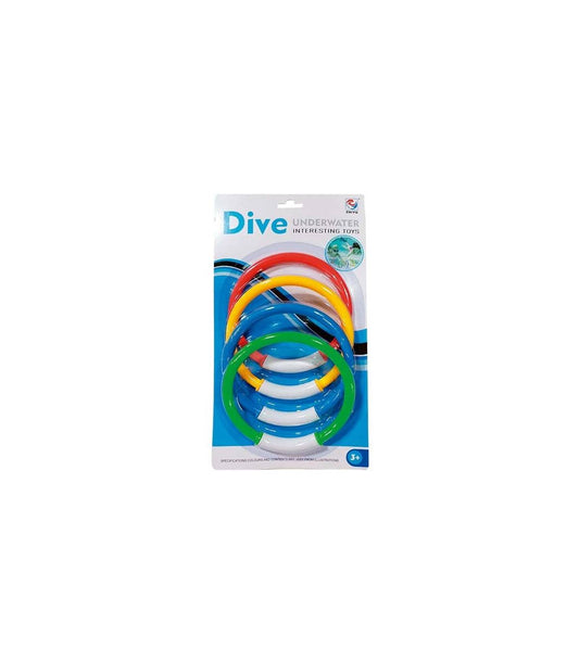 Juego de Piscina 4 Circulos de Buceo