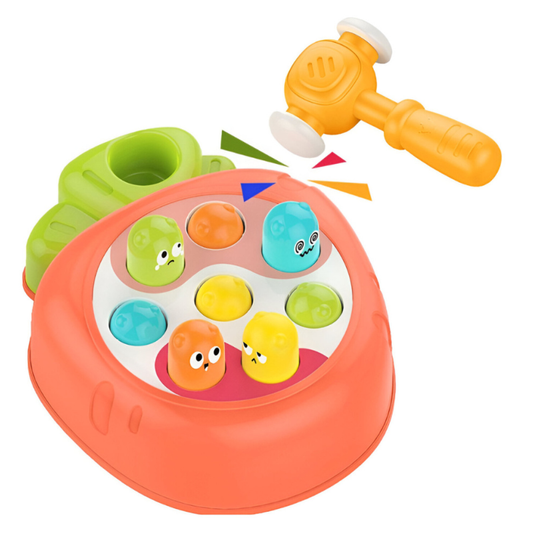 Juego Didáctico Golpe Martillo- Zanahoria