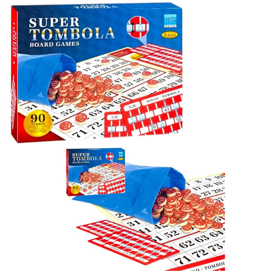 Juego de Lotería 48 Cartones + 90 Numeros