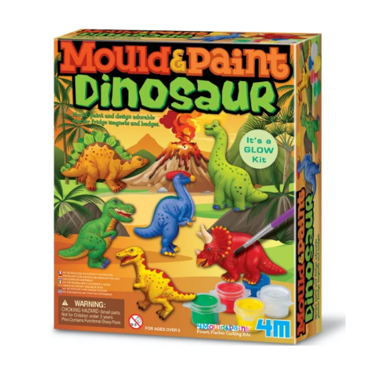 Moldea Pinta Dinosaurios