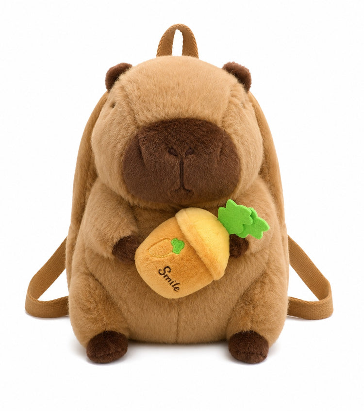 Mochila Peluche Capibara  30cm
