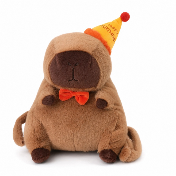 Mochila Peluche Capibara  30cm