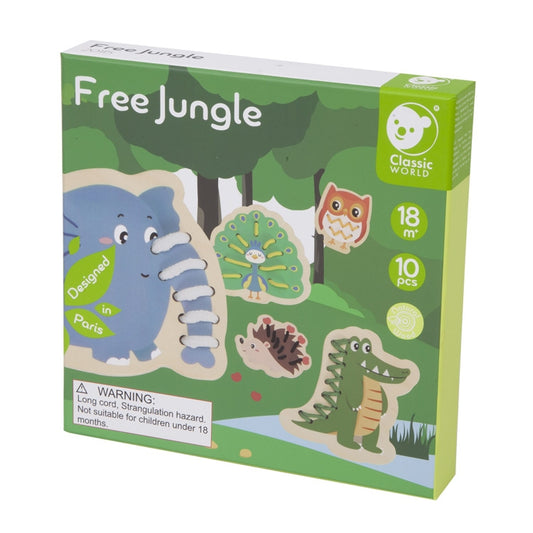 Juegos de Hilar Animales de la Jungla