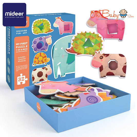 Mi Primer Puzzle Geometría y Animal