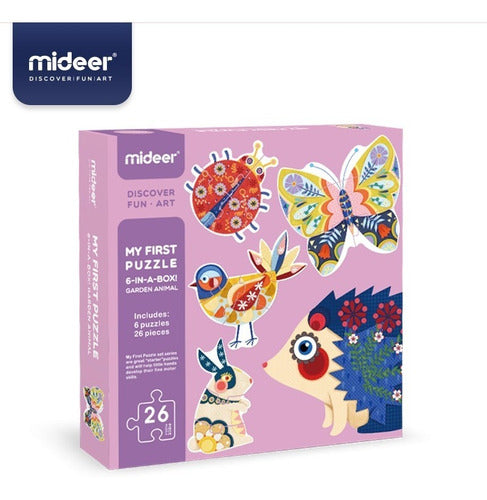 Mi Primer Puzzle Jardín - Mideer