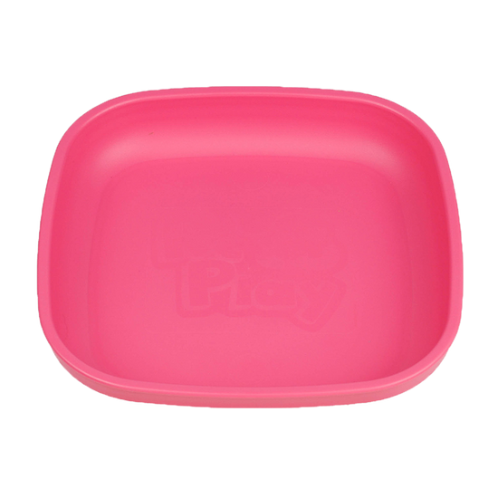 Plato Plano Ecológico Infantil Fucsia 