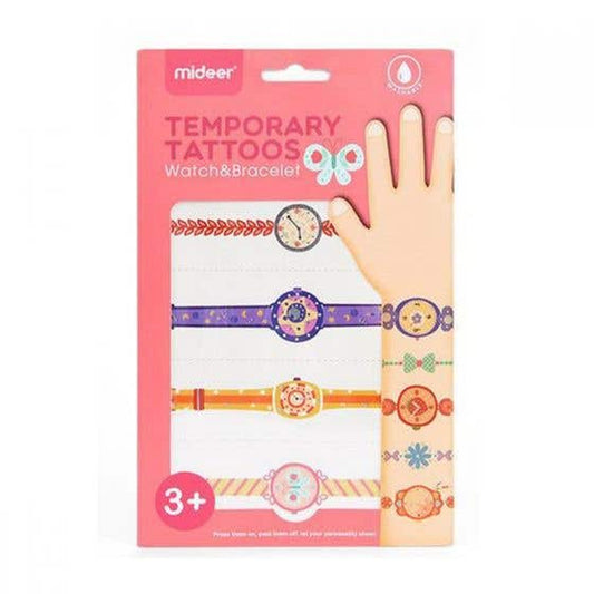 Tatuajes Temporales Reloj y Pulseras